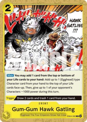 Gum-Gum Hawk Gatling - Adventure on Kami's Island (EB04-060 C)