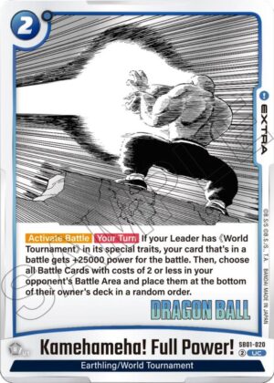 Kamehameha! Full Power! - Manga Booster 01 (SB01-020 UC)