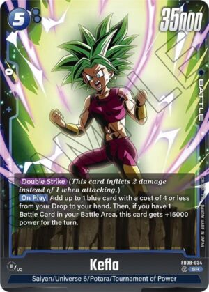 Kefla - FB08-034 - Saiyan's Pride (FB08-034 SR)