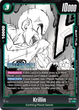Krillin - SB02-034 - Manga Booster 02 (SB02-034 UC)