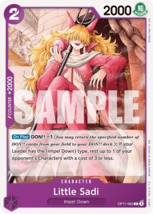 Little Sadi - A Fist of Divine Speed (OP11-063 C)
