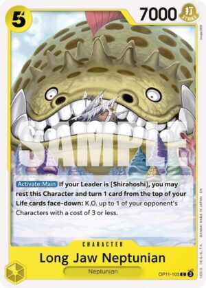 Long-Jaw Neptunian - A Fist of Divine Speed (OP11-103 C)