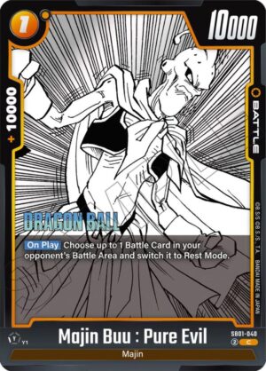 Majin Buu : Pure Evil - SB01-040 - Manga Booster 01 (SB01-040 C)