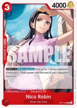 Nico Robin - A Fist of Divine Speed (OP11-009 C)
