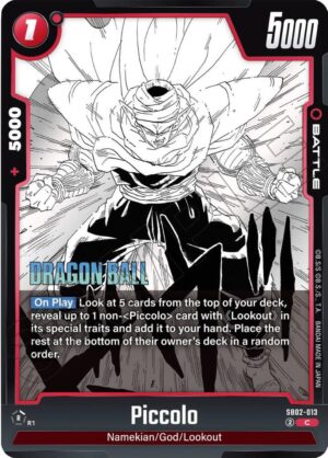 Piccolo - SB02-013 - Manga Booster 02 (SB02-013 C)