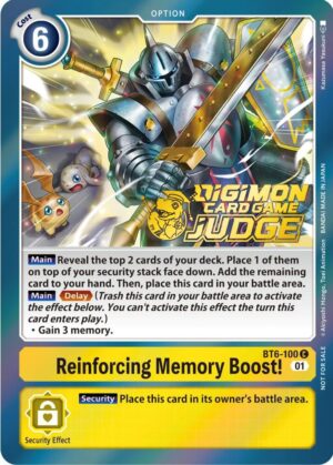 Reinforcing Memory Boost! (Judge Pack 3) - Double Diamond (BT6-100 C)