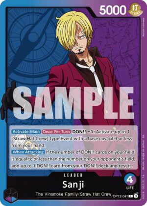 Sanji (041) - Legacy of the Master (OP12-041 L)