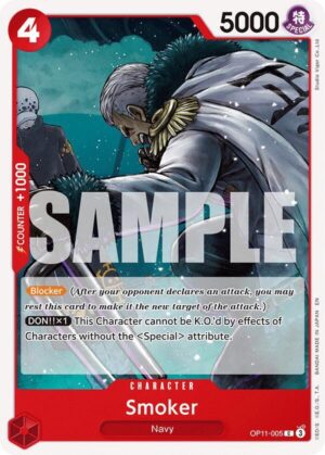 Smoker - A Fist of Divine Speed (OP11-005 C)