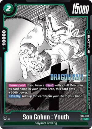 Son Gohan : Youth - Manga Booster 01 (FB04-060 UC)