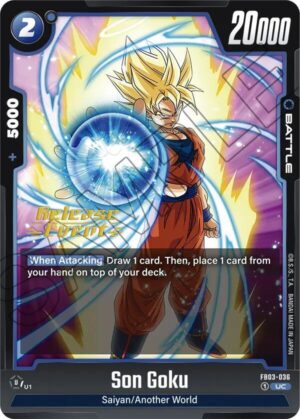 Son Goku - FB03-036 - Raging Roar Release Event Cards (FB03-036 UC)