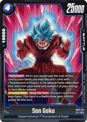 Son Goku - FB09-035 - Dual Evolution (FB09-035 R)