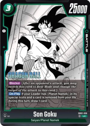 Son Goku - SB02-036 - Manga Booster 02 (SB02-036 UC)
