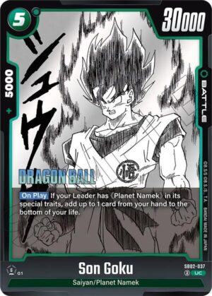 Son Goku - SB02-037 - Manga Booster 02 (SB02-037 UC)