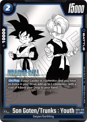 Son Goten/Trunks : Youth - Manga Booster 02 (SB02-025 UC)