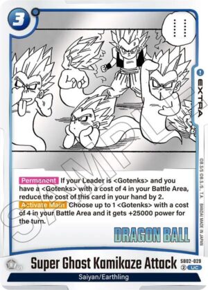 Super Ghost Kamikaze Attack - Manga Booster 02 (SB02-029 UC)