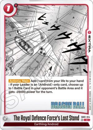 The Royal Defence Force's Last Stand - Manga Booster 01 (SB01-014 C)