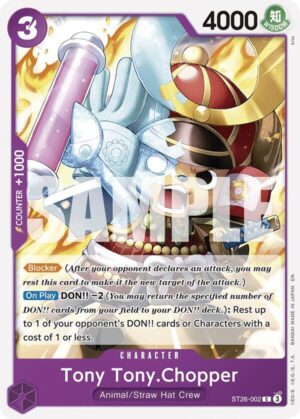 Tony Tony.Chopper - Starter Deck 26: PURPLE/BLACK Monkey.D.Luffy (ST26-002 C)