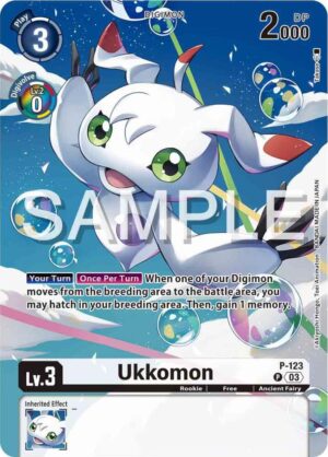 Ukkomon - P-123 (Digimon Adventure 02: The Beginning Set) - Digimon Promotion Cards (P-123 P)