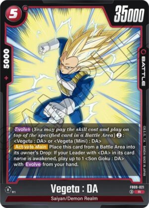 Vegeta : DA - Dual Evolution (FB09-021 R)