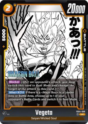 Vegeta - FB04-088 - Manga Booster 01 (FB04-088 UC)