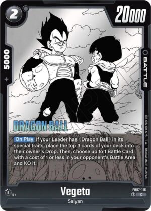 Vegeta - FB07-116 - Manga Booster 02 (FB07-116 C)