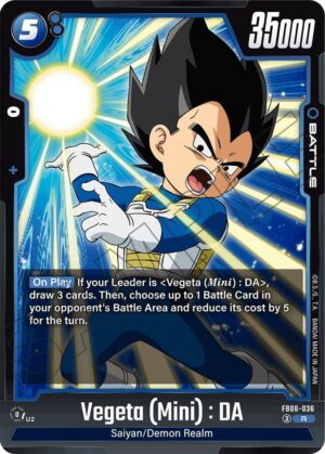 Vegeta (Mini) : DA - FB06-036 - Rivals Clash (FB06-036 R)