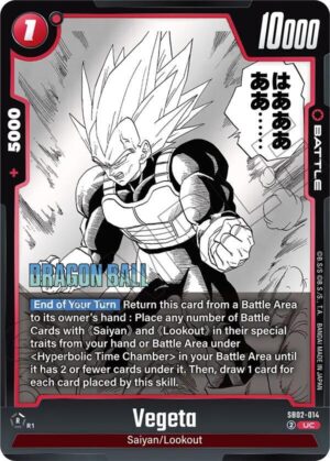 Vegeta - SB02-014 - Manga Booster 02 (SB02-014 UC)