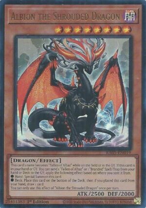 Albion the Shrouded Dragon (Ultra Rare) - Rarity Collection 5 RA05-EN019 - Ultra Rare