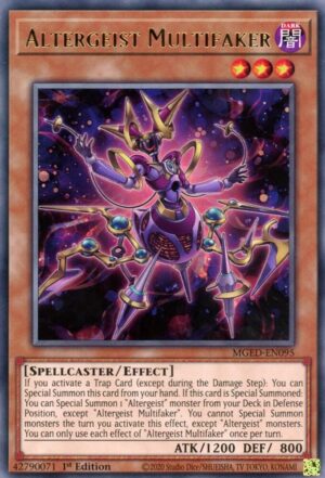 Altergeist Multifaker - Maximum Gold: El Dorado MGED-EN095 - Gold Rare