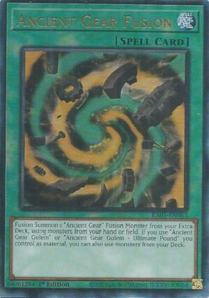 Ancient Gear Fusion (Ultimate Rare) - Rarity Collection 5 RA05-EN063 - Ultimate Rare