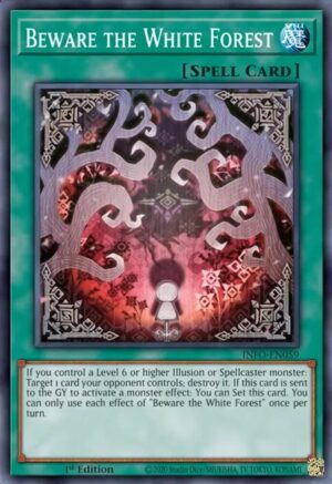 Beware the White Forest - The Infinite Forbidden INFO-EN059 - Super Rare