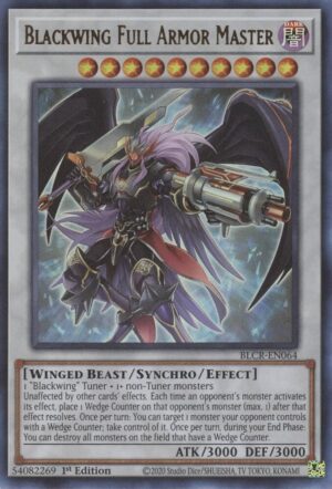 Blackwing Full Armor Master - Battles of Legend: Crystal Revenge BLCR-EN064 - Ultra Rare