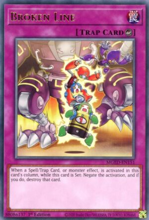 Broken Line - Maximum Gold: El Dorado MGED-EN151 - Gold Rare