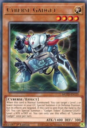 Cyberse Gadget - Maximum Gold: El Dorado MGED-EN135 - Gold Rare