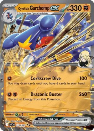 Cynthia's Garchomp ex - 104/182 - ME: Ascended Heroes (ASC)