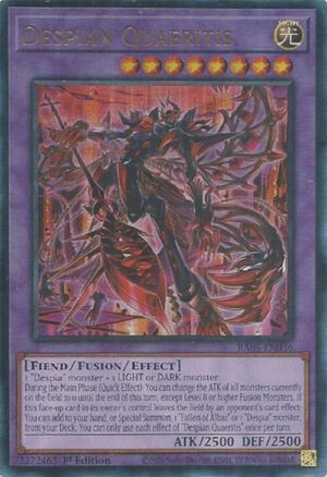 Despian Quaeritis (Ultimate Rare) - Rarity Collection 5 RA05-EN036 - Ultimate Rare
