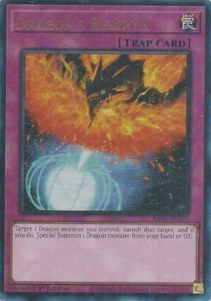 Dragon's Rebirth (Ultimate Rare) - Rarity Collection 5 RA05-EN078 - Ultimate Rare