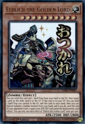 Eldlich the Golden Lord - Rarity Collection 5 RA05-EN097 - Ultra Rare