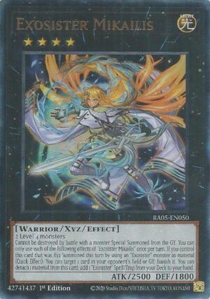 Exosister Mikailis (Ultimate Rare) - Rarity Collection 5 RA05-EN050 - Ultimate Rare