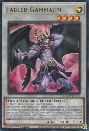 Fabled Gammajin - Battles of Legend: Monster Mayhem BLMM-EN013 - Ultra Rare