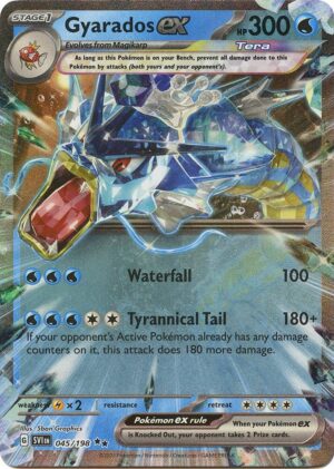 Gyarados ex - 045/198 - SV01: Scarlet & Violet Base Set (SVI)