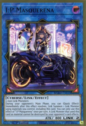 I:P Masquerena (Alternate Art) - Maximum Gold: El Dorado MGED-EN035 - Premium Gold Rare
