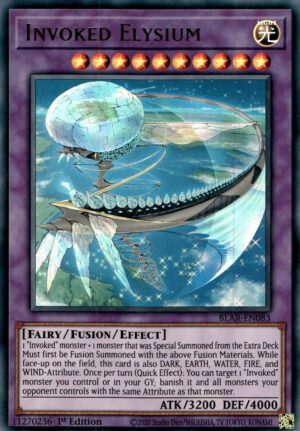 Invoked Elysium - Battles of Legend: Armageddon BLAR-EN083 - Ultra Rare