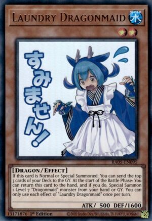 Laundry Dragonmaid - Rarity Collection 5 RA05-EN095 - Ultra Rare