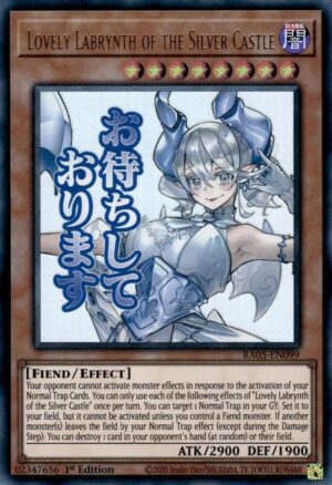 Lovely Labrynth of the Silver Castle - Rarity Collection 5 RA05-EN099 - Ultra Rare