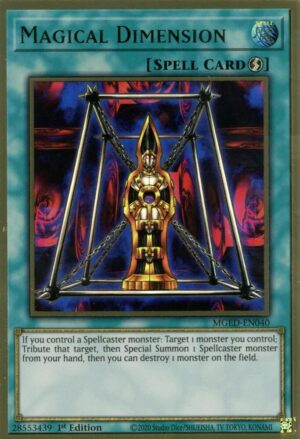 Magical Dimension - Maximum Gold: El Dorado MGED-EN040 - Premium Gold Rare
