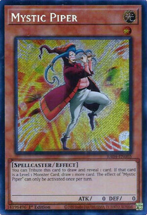 Mystic Piper (Secret Rare) - Quarter Century Stampede RA04-EN005 - Secret Rare