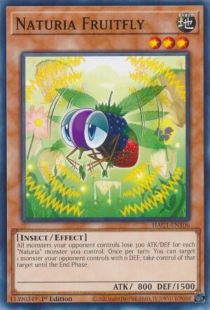 Naturia Fruitfly - Hidden Arsenal: Chapter 1 HAC1-EN106 - Common