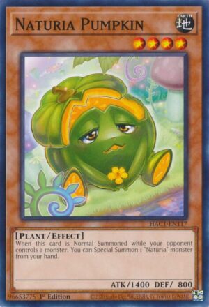 Naturia Pumpkin - Hidden Arsenal: Chapter 1 HAC1-EN117 - Common