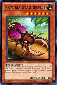 Naturia Stag Beetle - Starstrike Blast STBL-EN032 - Common
